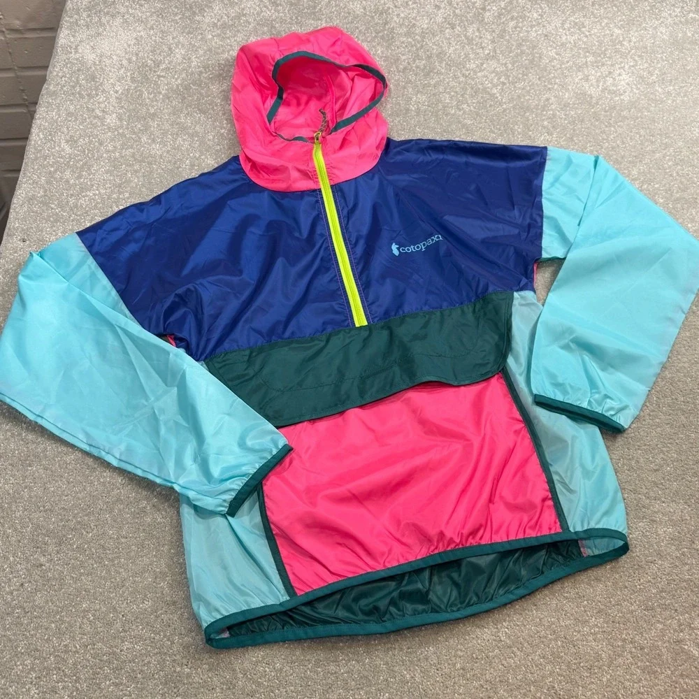 Cotopaxi Teca Half Zip Windbreaker Colorblock NWT Packable Women XS Lightweight - Picture 4 of 16